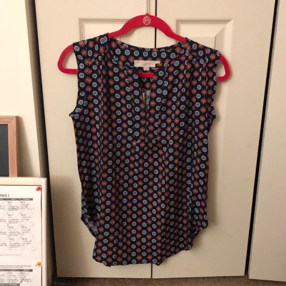 NWT loft blouse top